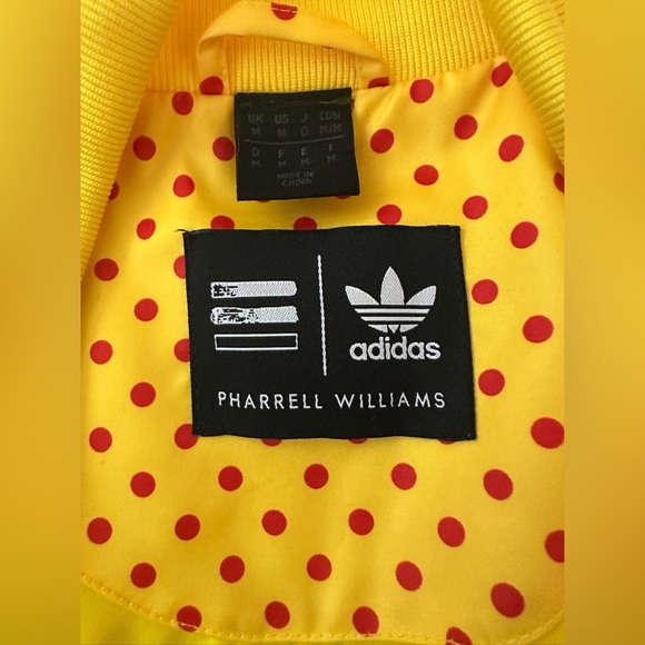Adidas Originals x Pharrell Williams Polka Dot Superstar Track Jacket 0060 - Picture 3 of 3